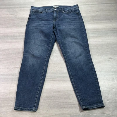 Lucky Brand Jeans Womens 14/32 Blue Ava Mid Rise Skinny Stretch Denim Zip Fly - Image 1 of 4