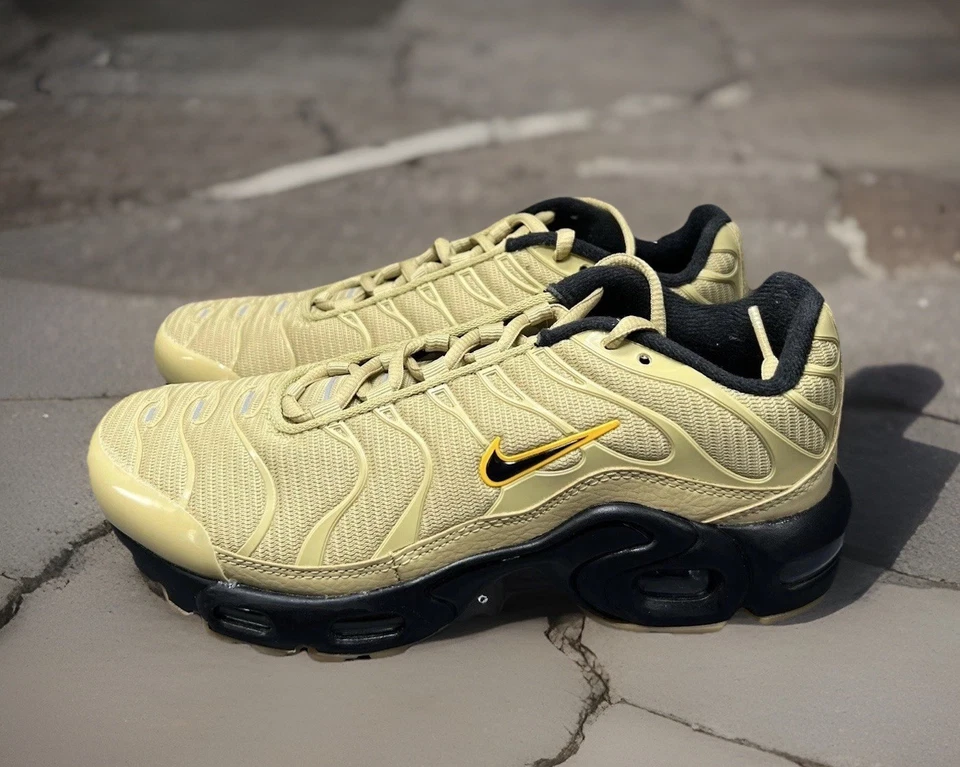 Nike Air Max Plus GS Wheat Grass Black DZ6308-700 Youth Size 4.5Y Women Sz 6 New - Image 1 of 4