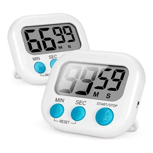 2Pcs Kitchen Timer Magnetic Digital  for Upgrade Classroom Timer for9791 - Imagen 1 de 6