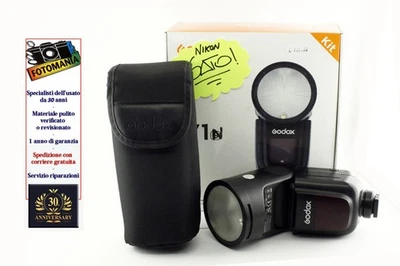 GODOX V1 N Professioneller Blitz Für Nikon Garantie 1 Jahr - Bild 1 von 4