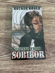 ESCAPE FROM SOBIBOR Rutger Hauer VHS 1987 WWII Escape From Nazis Alan Arkin New - Picture 1 of 4