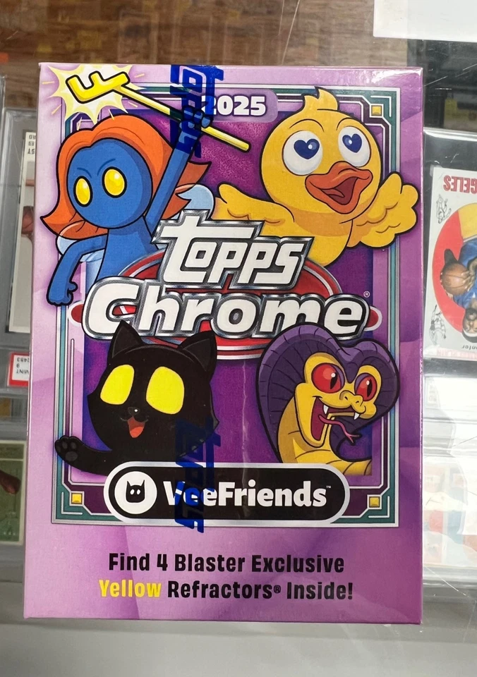 2025 Topps Chrome VeeFriends Factory Sealed Blaster Box - Image 1 of 1