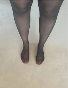 Nylonstrumpfhose S Schwarz Gr. S - Bild 1 von 2