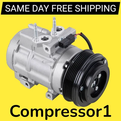 AC Compressor for Ford Expedition Lincoln Navigator 5.4L 2007-2014 NEW - Image 1 of 3