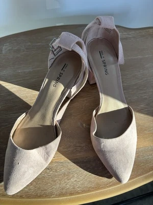 Zapatos de salón para mujer Call It Spring Aiven tacón ancho rosa talla 7 545133 Foto 1 de 3