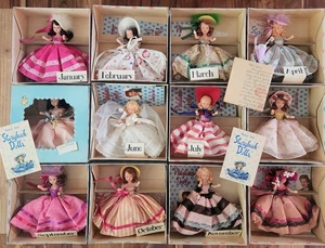 Seltene 11 Nancy Ann Puppen des Monats Serie 7 Zoll Vintage neu im Karton; 1 Hit Parade Puppe - Bild 1 von 24