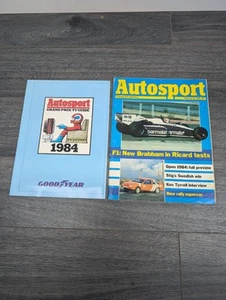 Autosport Zeitschriften - Gran Prix TV Guide & 16. Februar 1984 Magazin - Bild 1 von 9