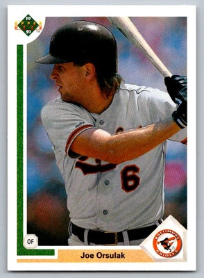 1991 Upper Deck Joe Orsulak Baltimore Orioles #506 - Image 1 of 2