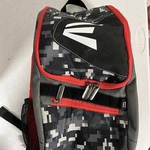 Easton E100p Jugendrucksack Ausrüstungstasche Baseball & Softball Camouflage rot Backpack - Bild 1 von 14