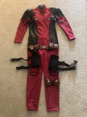  Deadpool косплей наряд от Sim косплей, большой - Изображение 1 из 4