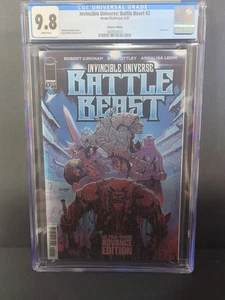 Battle Beast #2 Advanced Edition Foil Variant Cover CGC 9.8 Image 2025. - Picture 1 of 2
