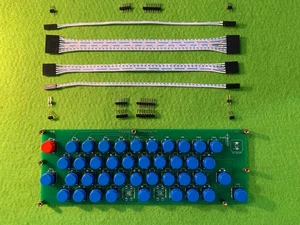 ZX Spectrum Harlequin Harlekin Tastatur Keyboard mit blauen Tastenkappen - Bild 1 von 10