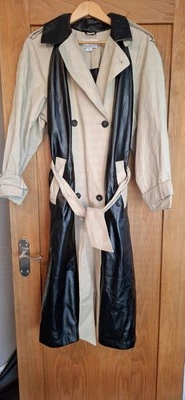 ASOS Design Women's Longline Trench Coat Uk 10 - Image 1 of 4