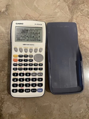 CASIO FX 9750 G II Graphing Calculator With Cover USB Power Graphic - Image 1 of 4