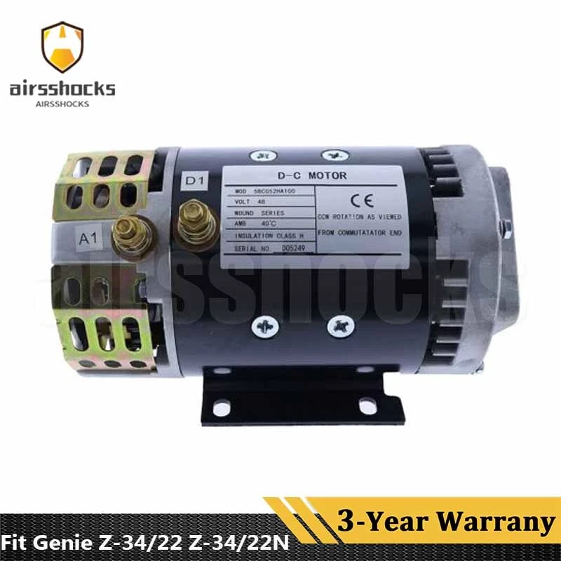 48504 / 48504GT OEM Genie 8VDCFunction Motor5BCG52HA100 Z-30/20N Z-34/22 Z-45/25