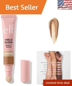 Illuminate Your Skin with Halo Glow Highlight Wand - Buildable Liquid Formula - Picture 1 of 9