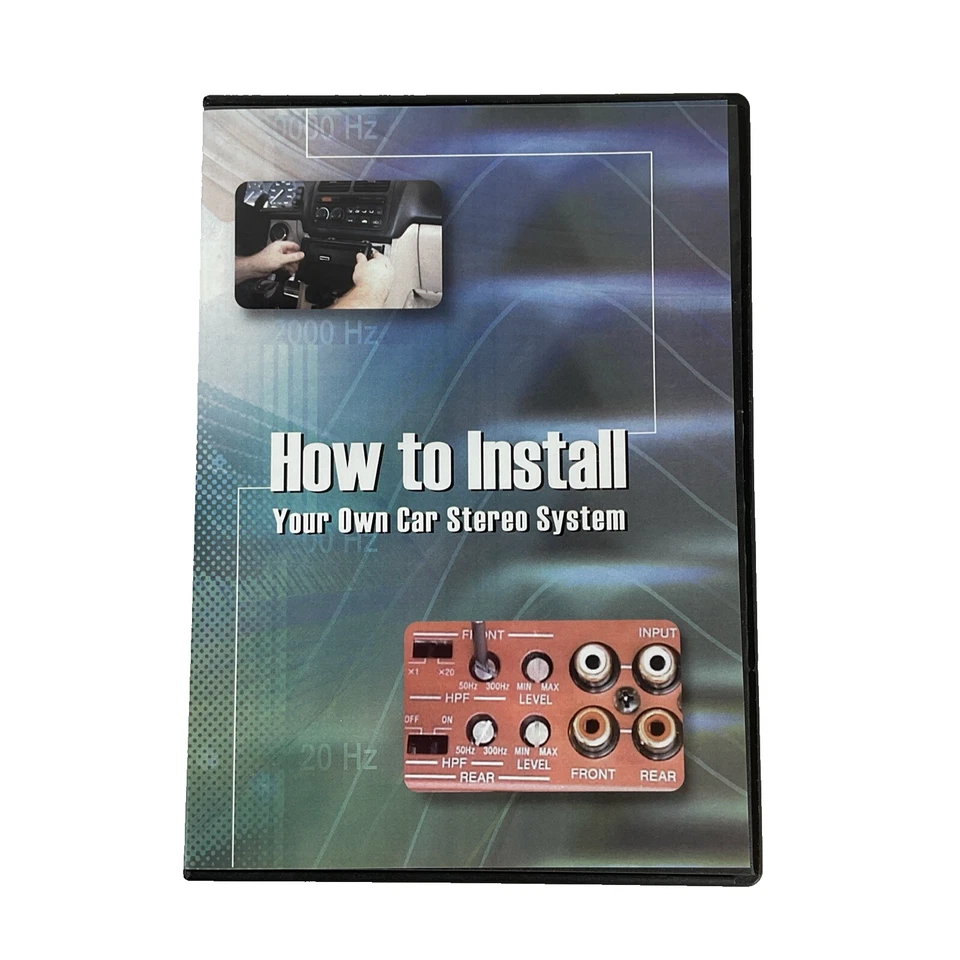 Audio Publishers Group 2003 How To Install Your Own Car Stereo System DVD Foto 1 de 4