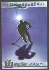 1998-99 Manitoba Moose IHL Hockey Schedule !!! Tim Hortons
