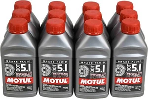MOTUL DOT 5.1 NON-SILICONE BRAKE FLUID 12x 500ML BOTTLES - Bild 1 von 8