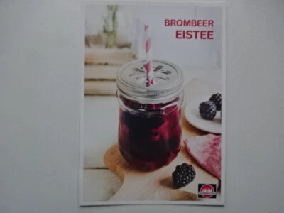 Advertising / Blackberry ICED TEA / Back Preparation Instructions / Unused - Image 1 of 2