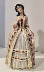 M. Salvatini 1989 Statuetta Donna Stile Art Déco - Foto 1 di 8