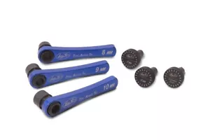 Motion Pro Tappet Adjuster Set 8mm 9mm 10mm 08-0721 Square Slot Driver 3mm 4mm - Foto 1 di 2