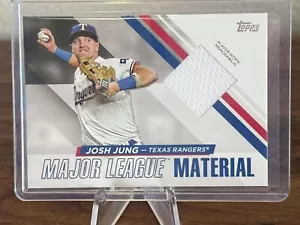 2024 Topps Major League Material #MLM2JJ Josh Jung S2 - Picture 1 of 2