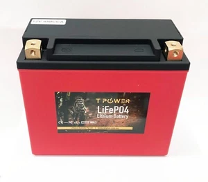12V 650CCA LiFePO4 Lithium Motorcycle Battery YTX20 YTX30L Harley davison - Picture 1 of 3