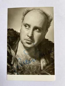 Autografo GERHARD STOLZE (†1979)-Tenore-Opera-Deutsche Staatsoper Berlino- firmato - Foto 1 di 2