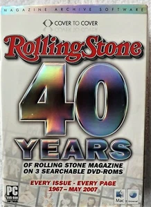 ROLLING STONE 40 YEARS - (PC DVD) NEW SEALED - Picture 1 of 3