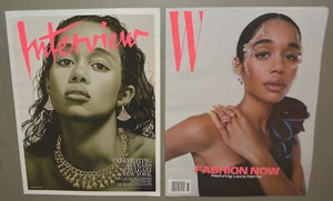 2 magazine lot - Laura Harrier - Interview, W - Picture 1 of 1