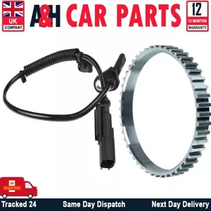 Sensor de velocidad trasero ABS + anillo reluctor para Ford Transit MK8 RWD rueda única - Imagen 1 de 5