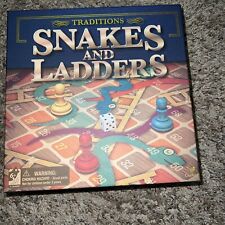 Snakes & Ladders Board Game Traditions Cardinal Ind. New In Box Sealed 91126ATP