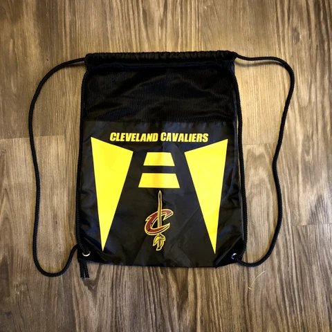 Cleveland Cavaliers Drawstring Backpack Black 0205 Cover