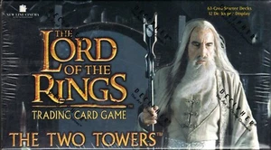 LOTR TCG CCG The Two Towers Starter Deck Display 12 Decks 63 -card deck Saruman - Picture 1 of 5