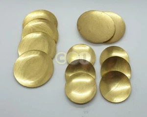 Jaguar MK IV 1935-1949 3.5L Brass Dish/Welch Engine Core Plug Set - Picture 1 of 1