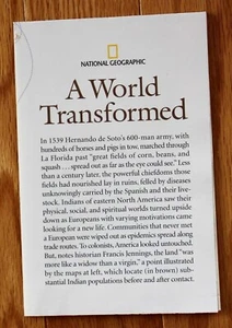 National Geographic May, 2007 Map: A World Transformed; When Cultures Collided - Picture 1 of 4