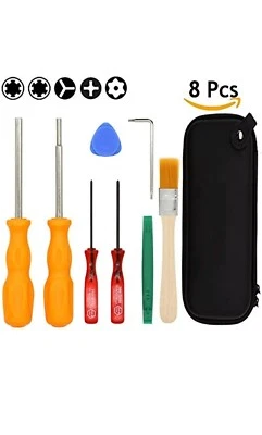 EDURABLE For Gamecube Nintendo Consoles Full Tool Kit, Security Screwdriver Game Bit Set