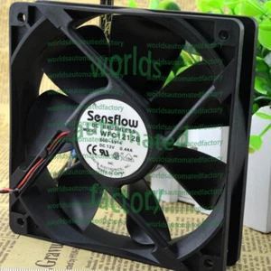 DELTA Sensflow 12cm12025 12V 0.44A WFC1212B 2 Wire Dual Ball Case Cooling Fan - Picture 1 of 1
