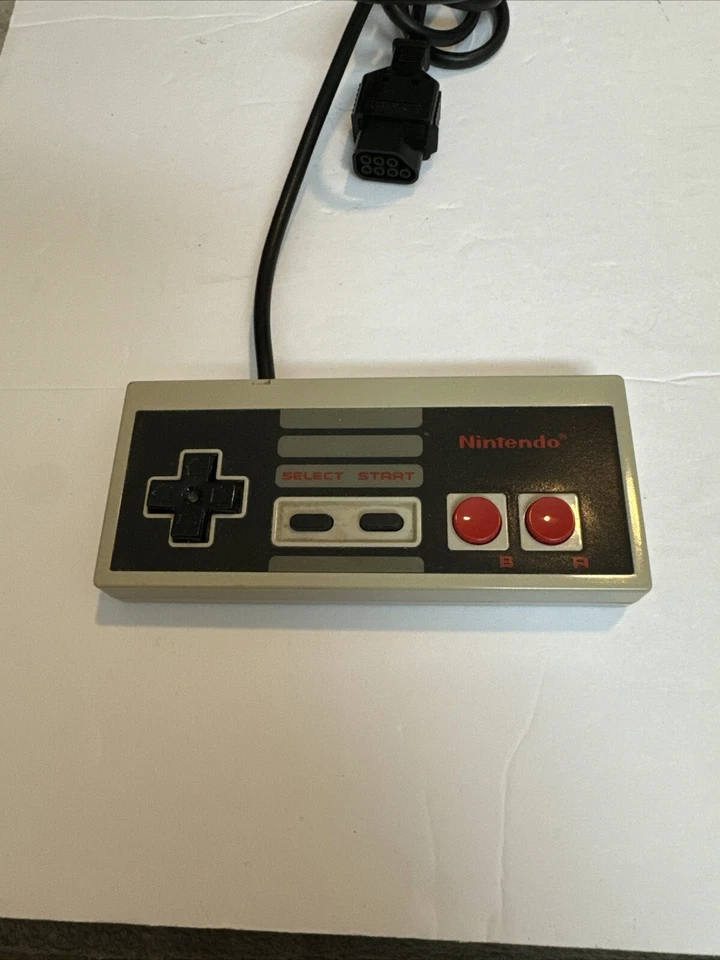 Original Nintendo Brand NES Controller OEM Official W NES-004 - Image 1 of 4