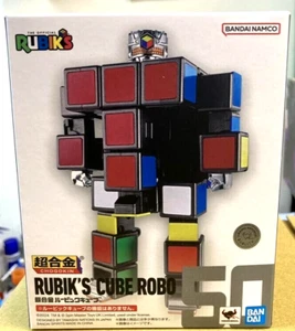 Bandai Rubik's Cube Robo Chogokin Diecast Action Figure New In Hand - Picture 1 of 6