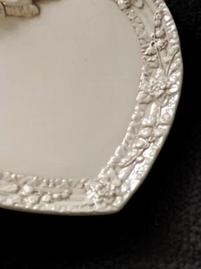Italian Pottery Heart & Flowers Platter - Picture 1 of 5