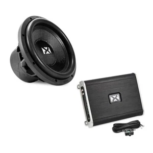 NVX VAD17001 1700W Monoblock Amplifier with 12" Dual 2-Ohm Subwoofer - Picture 1 of 17