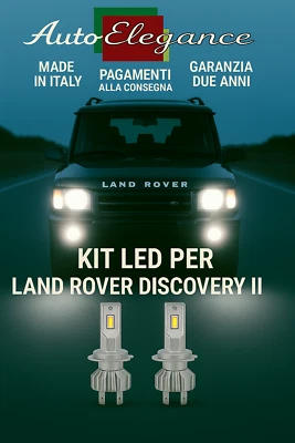 💫KIT LED H7 Abbaglianti 6000K per Land Rover Discovery MK2 | Bianco CANBUS💫 - Immagine 1 di 4