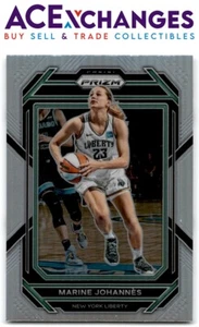 2023 Panini Prizm WNBA #6 Marine Johannès Silver Prizm - Picture 1 of 2