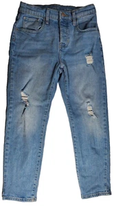 Old Navy Girls O.G. Straight High Rise Built-In Tough Jeans Size 12 - Picture 1 of 6