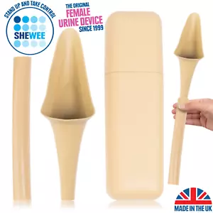 Shewee Flexi + Estuche - El ORIGINAL Dispositivo de Orinar Femenino - Arena del Desierto - Imagen 1 de 7