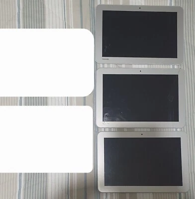 Stock Lotto 3 Tablet Windows 10 32gb 2gb Toshiba WT10-A danneggiati - Immagine 1 di 4