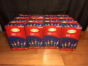 100 Multicolor Mini String Christmas Lights 23.9ft Holiday Living #0165142 - Picture 1 of 2
