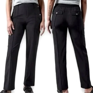 Athleta Vienna Cargo Pant Black size 26 Plus Featherweight Athleisure - Picture 1 of 13